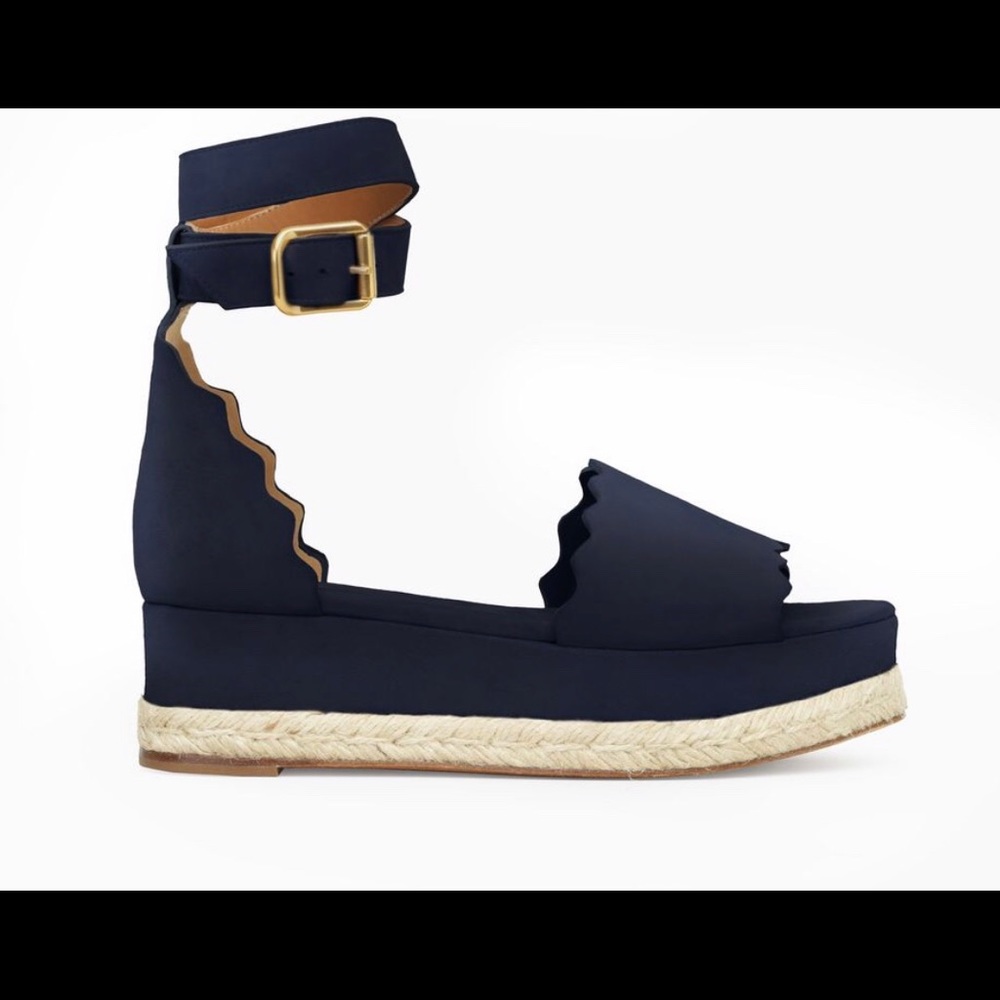 Chloe Lauren Espadrille Wedge Sandal